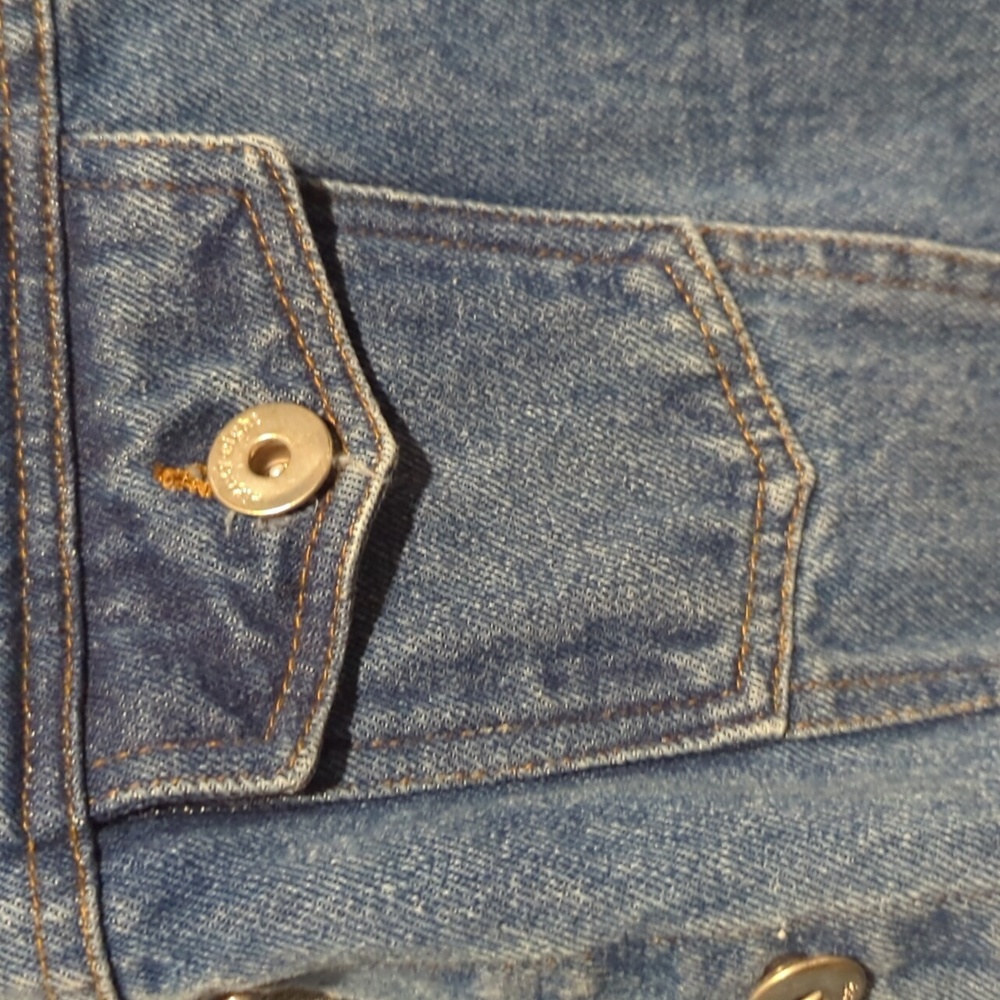 Eighty-eight jean jacket large - Picture 4 of 12
